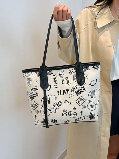Grand sac à bandoulière polyvalent et à la mode pour femmes