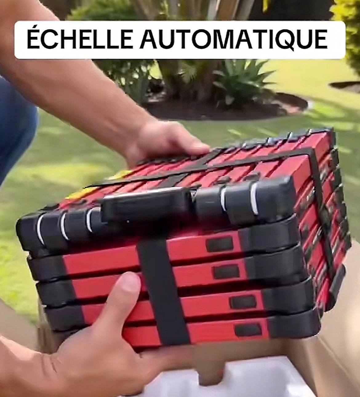 Échelle Télescopique Pliable en Aluminium