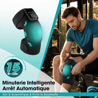 Genouillère Chauffante/Massante Sans Fil