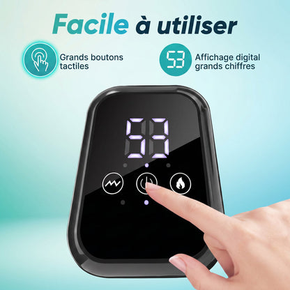 Genouillère Chauffante/Massante Sans Fil
