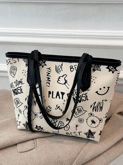 Grand sac à bandoulière polyvalent et à la mode pour femmes